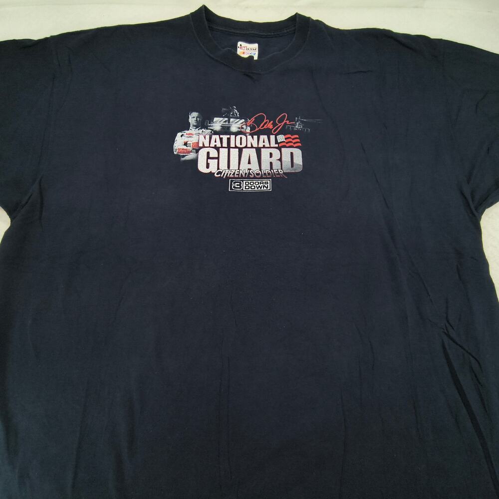 NASCAR Chase Dale Jr Graphic Short Sleeve Racing Shirt Mens Size 3XL Black